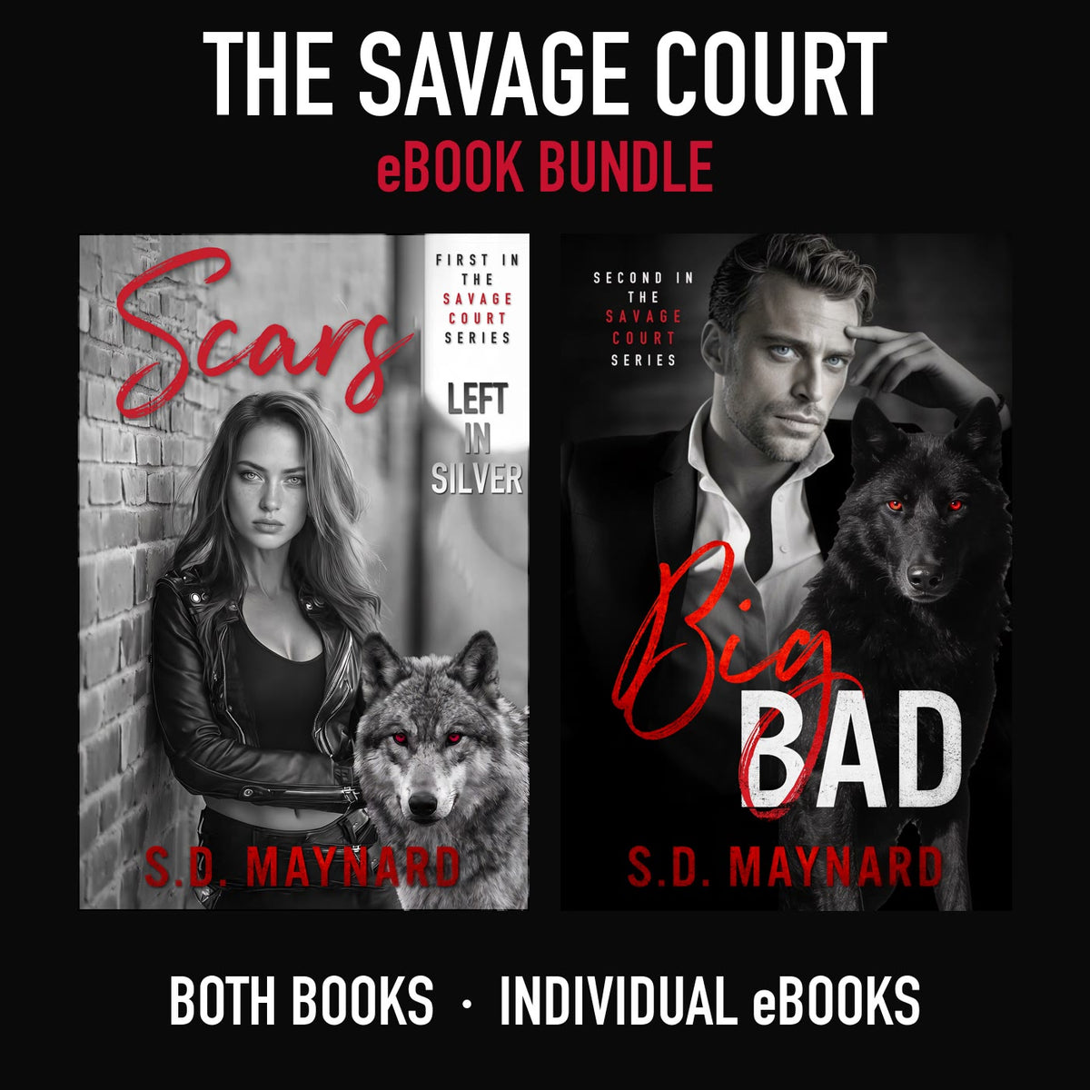 The Savage Court eBook Bundle: both individual book covers